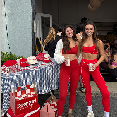 beer girl yoga and pilates