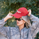 Red Dad Cap