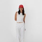 Red Dad Cap